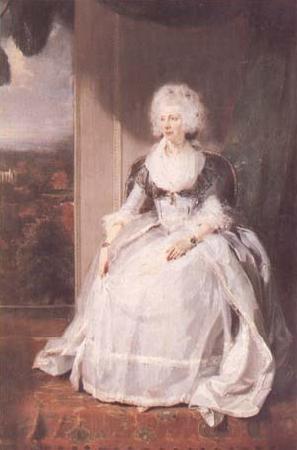 Sir Thomas Lawrence Queen Charlotte (mk25) oil painting image